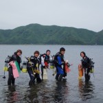 本栖湖クリーンアップ2014